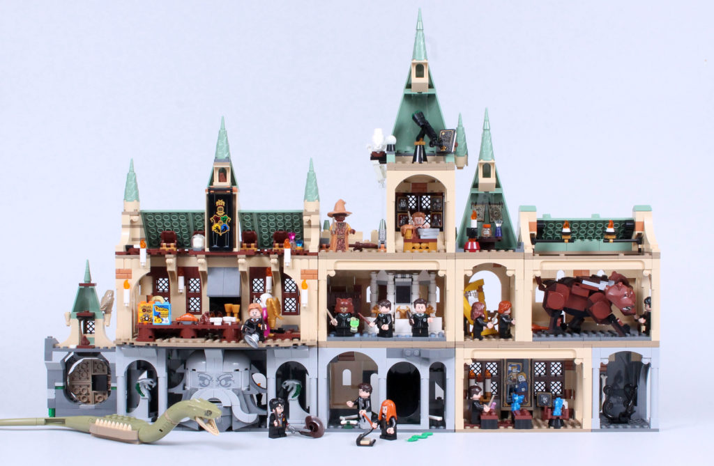 LEGO Harry Potter 20th anniversary Hogwarts combined 3