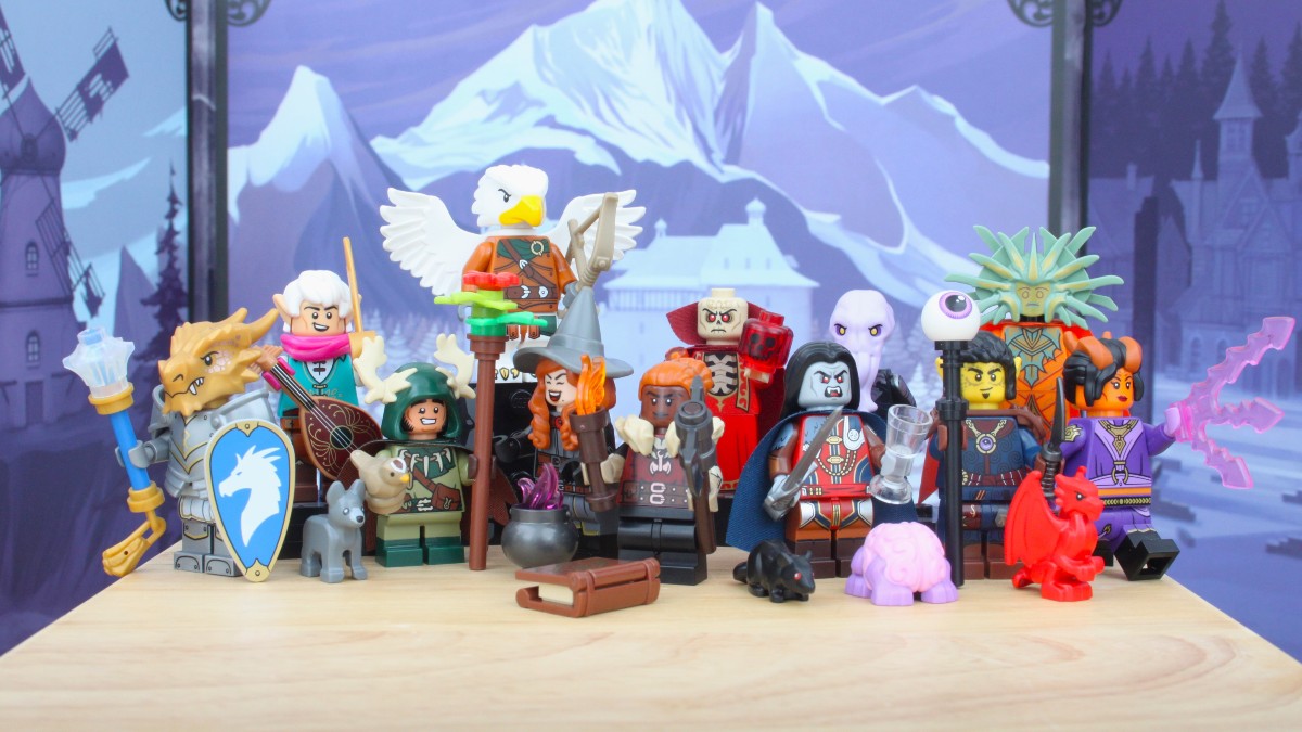 40% off retired LEGO Dungeons & Dragons minifigures and Harry Potter BrickHeadz