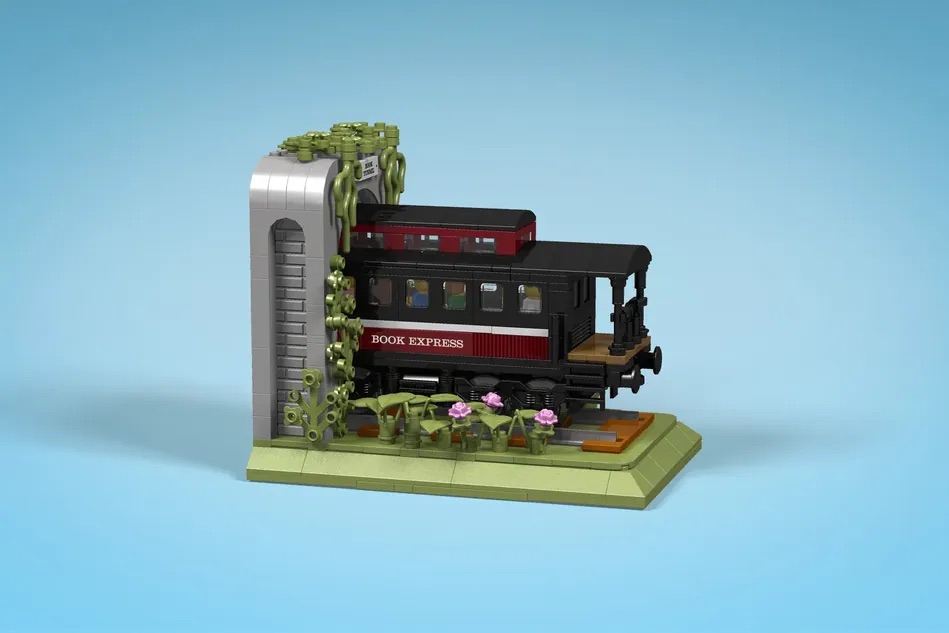 LEGO Ideas Train Bookends 7