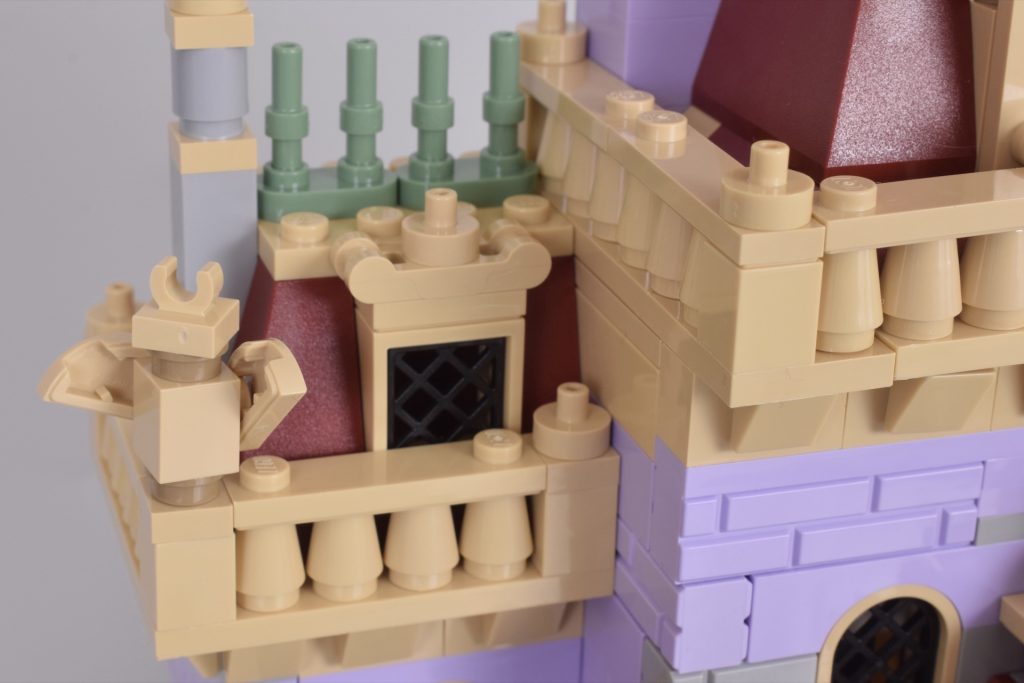 LEGO Disney 43263 Beauty and the Beast Castle review 29 1024x683