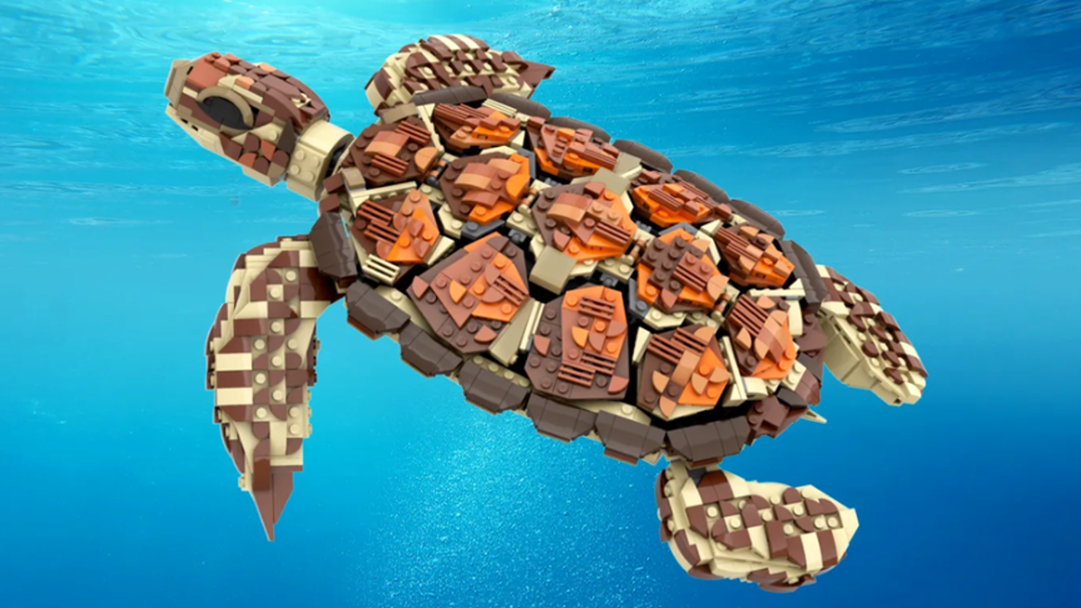 LEGO Ideas Sea Turtle surfaces with 10,000 supporters 