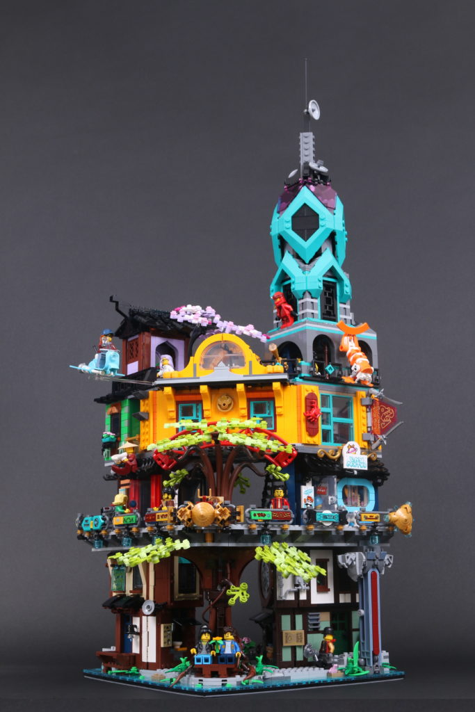 LEGO NINJAGO 71741 NINJAGO City Gardens review 19
