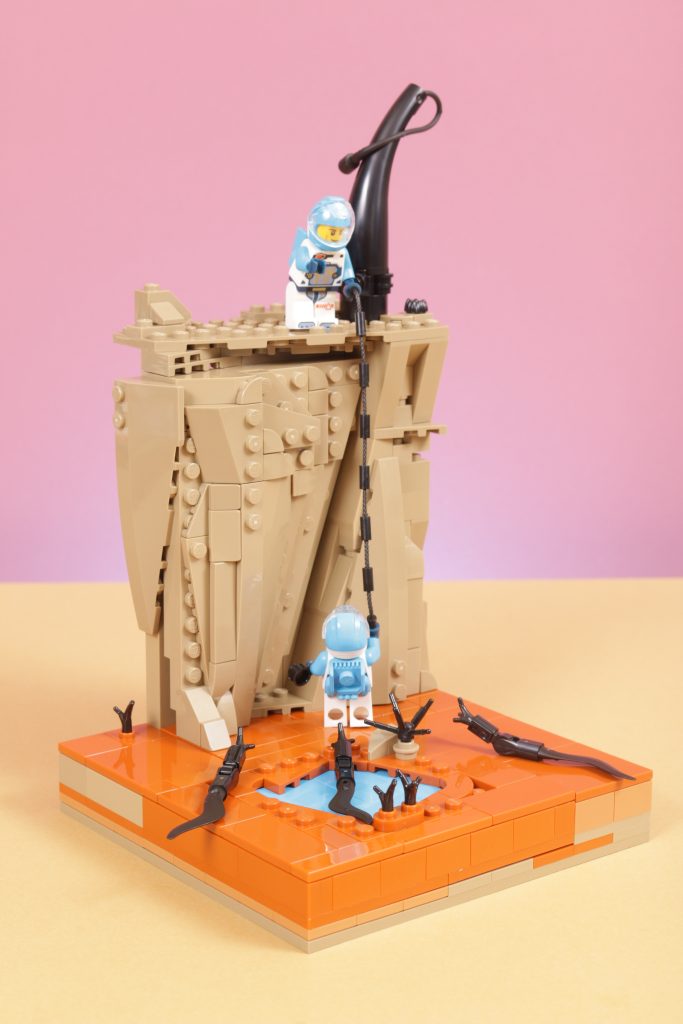 How to LEGO – Building space terrain part II step by step guide 63 683x1024