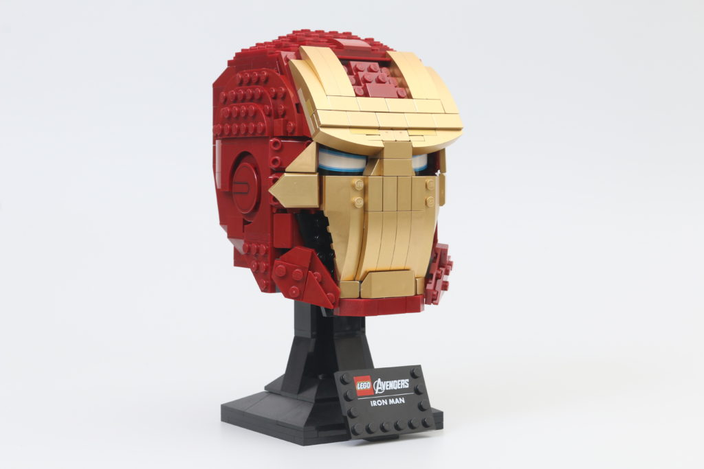 LEGO Marvel 76165 Iron Man Helmet review 1
