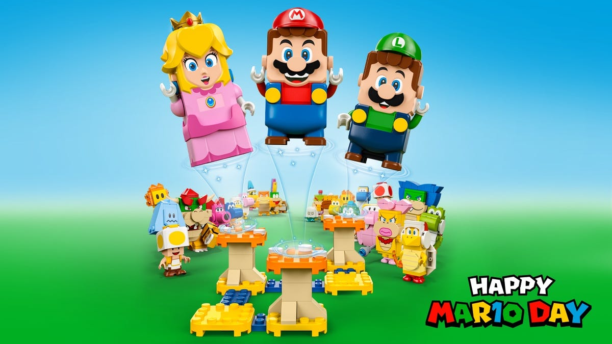 LEGO Mario Day 2024 deals available now – double points, 40% off