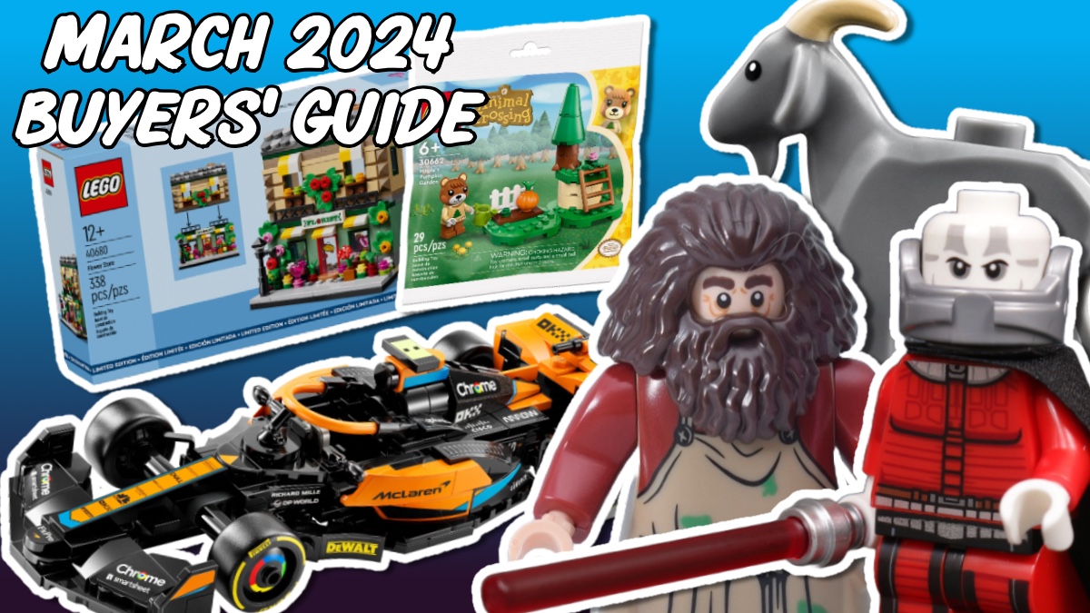 LEGO March 2024 buyers’ guide – new sets, minifigures, free gifts and more
