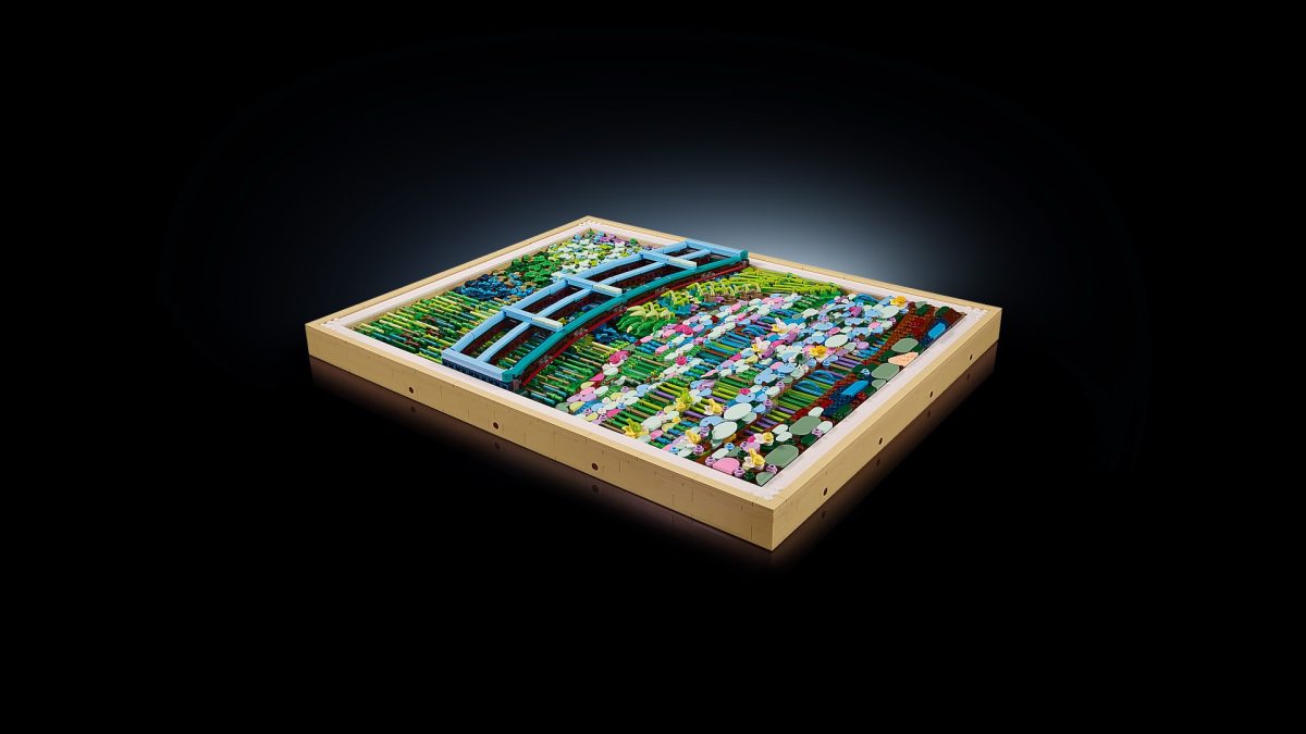 LEGO Art 31220 Claude Monet – Bridge over a Pond of Water Lilies 20 1200x675
