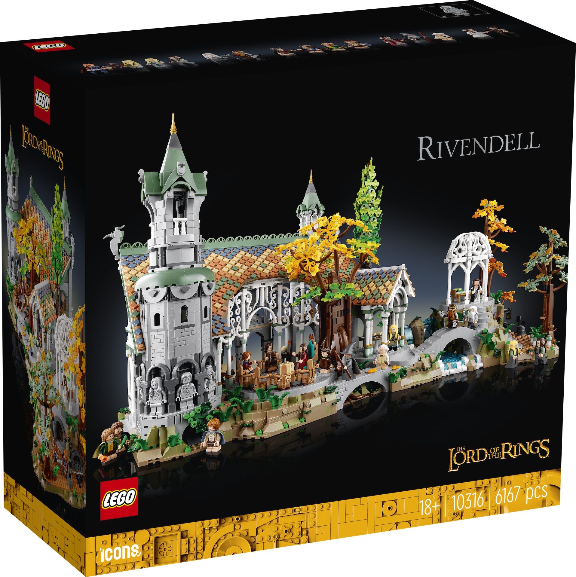 LEGO Icons 10316 The Lord of the Rings Rivendell 1