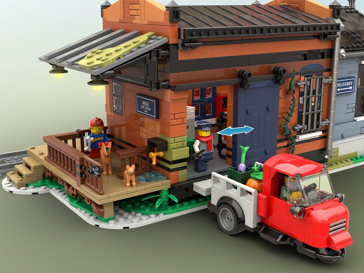 LEGO BrickLink Series 9 Woodbrick Freight Depot 5 1200x900