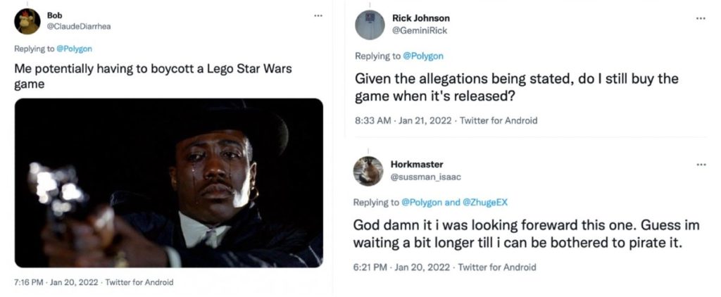 LEGO Star Wars The Skywalker Saga Twitter boycott 1024x422