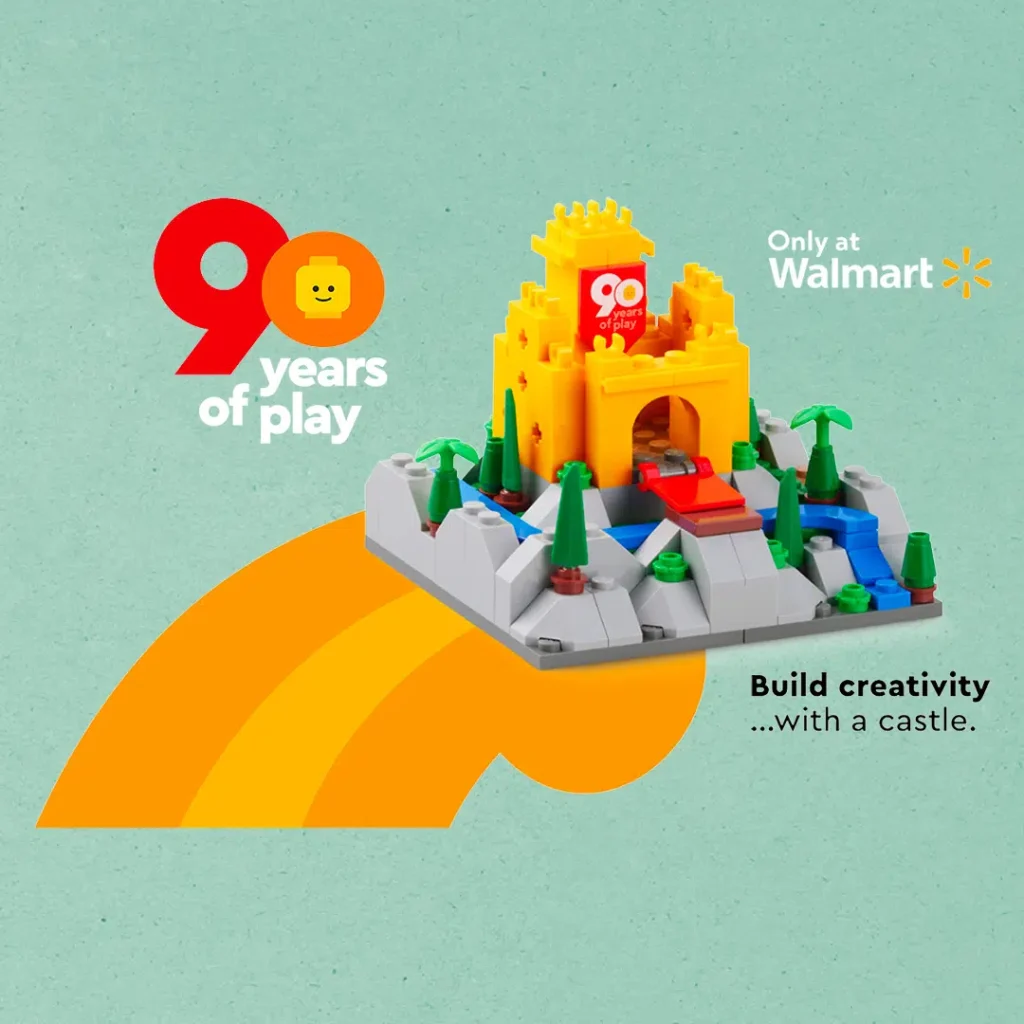 LEGO 90th anniversary mini 375 Castle Walmart 1024x1024