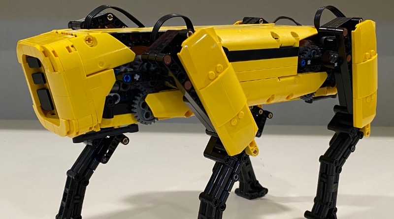Motorised Boston Dynamics robot hits 10K on LEGO Ideas
