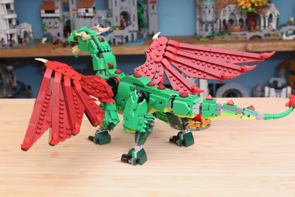 LEGO Creator 3 in 1 31161 Medieval Dragon review 2 1024x683