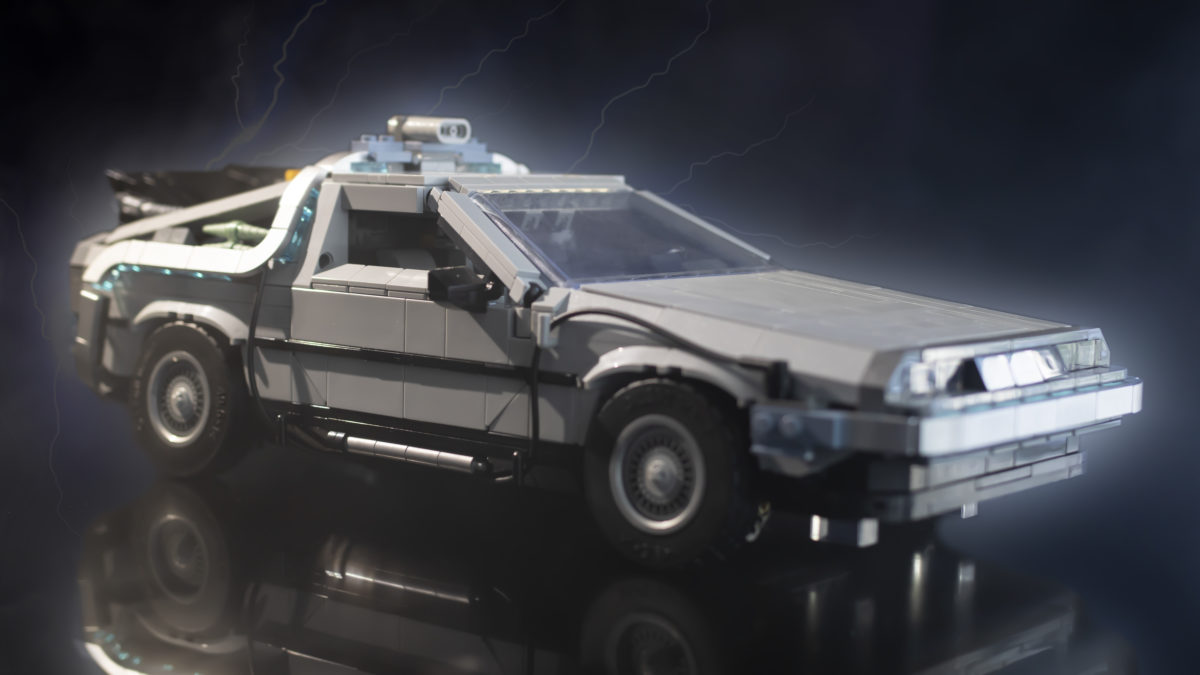 LEGO ICONS 10300 Back to the Future Time Machine in stock at Zavvi
