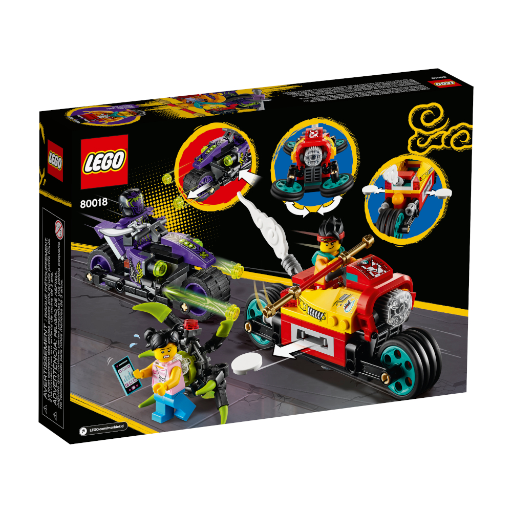 80018 Monkie Kid box back