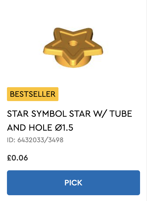 LEGO Pick a Brick Bestseller 2