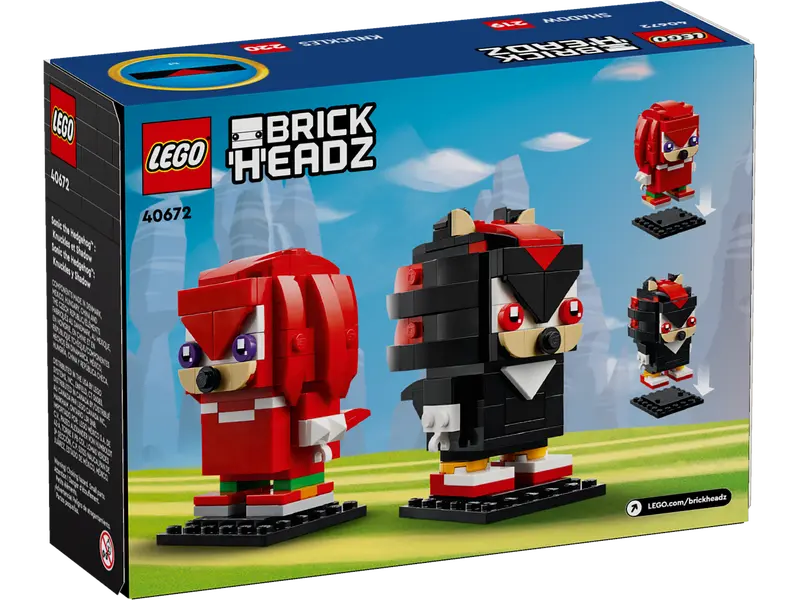 40672 Sonic the Hedgehog Knuckles Shadow Box
