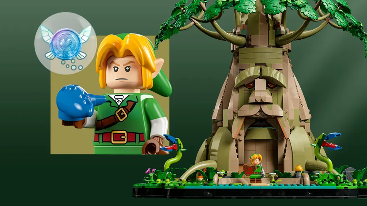 Every new piece in LEGO 77092 The Legend of Zelda: The Great Deku Tree