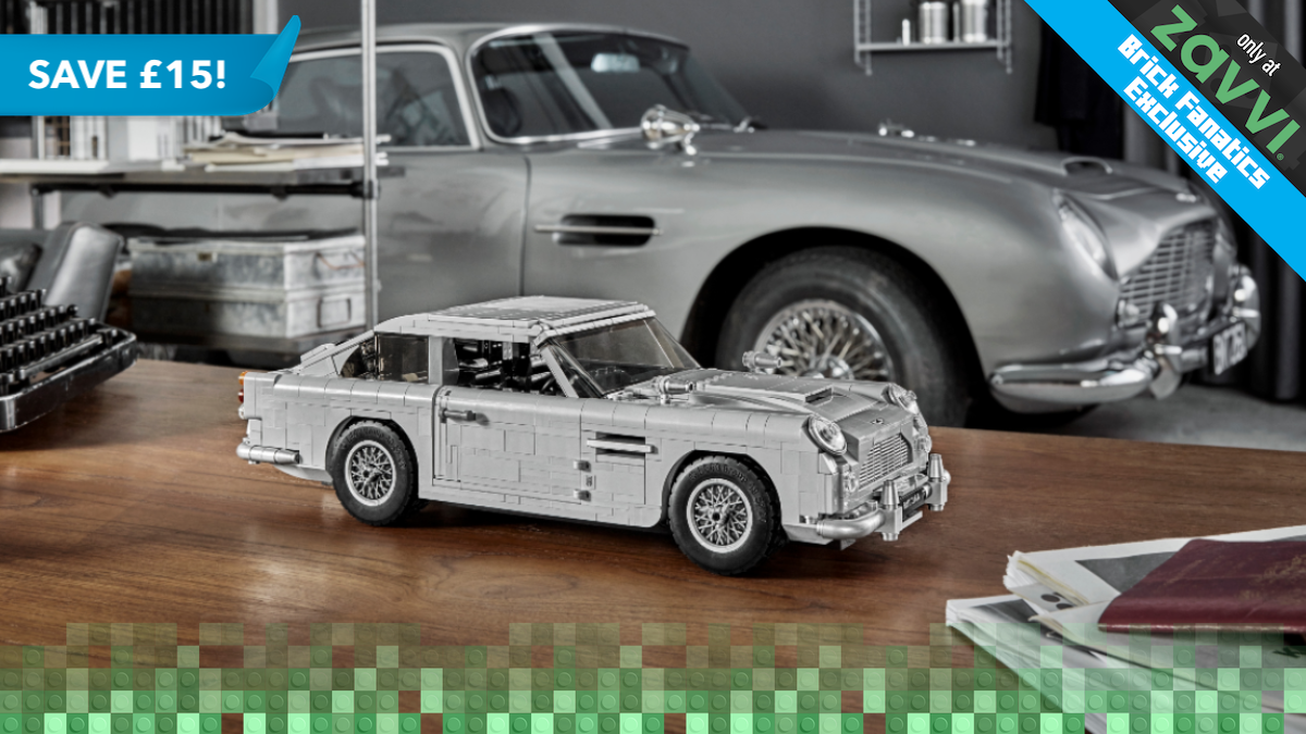 Exclusive: save £15 on retired LEGO Creator Expert Aston Martin at Zavvi