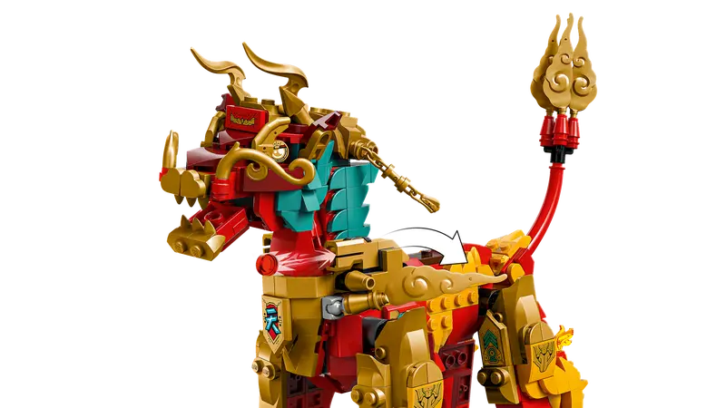 LEGO Monkie Kid 80066 Mythical Creature Qilin 4