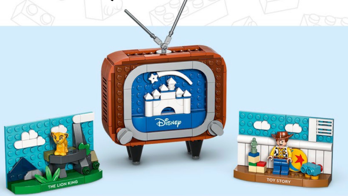 First official images of LEGO Disney Classic Animation Scenes GWP spotted