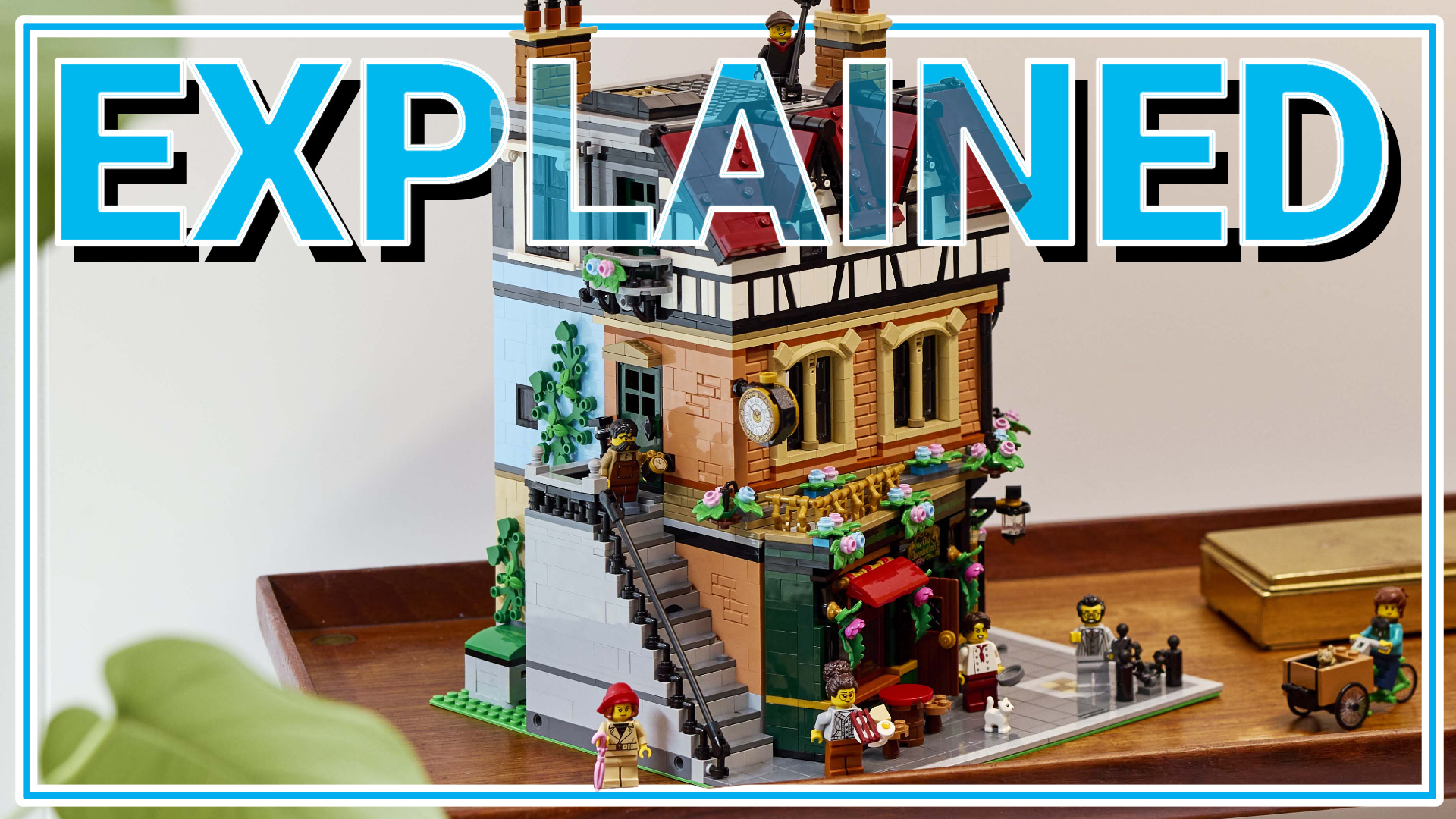 The true history behind the LEGO Tudor Corner modular building