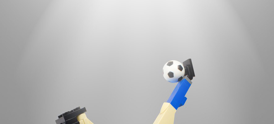 Brick Pic of the Day: The bicycle kick