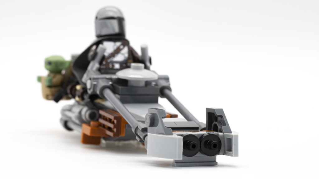 front of speeder