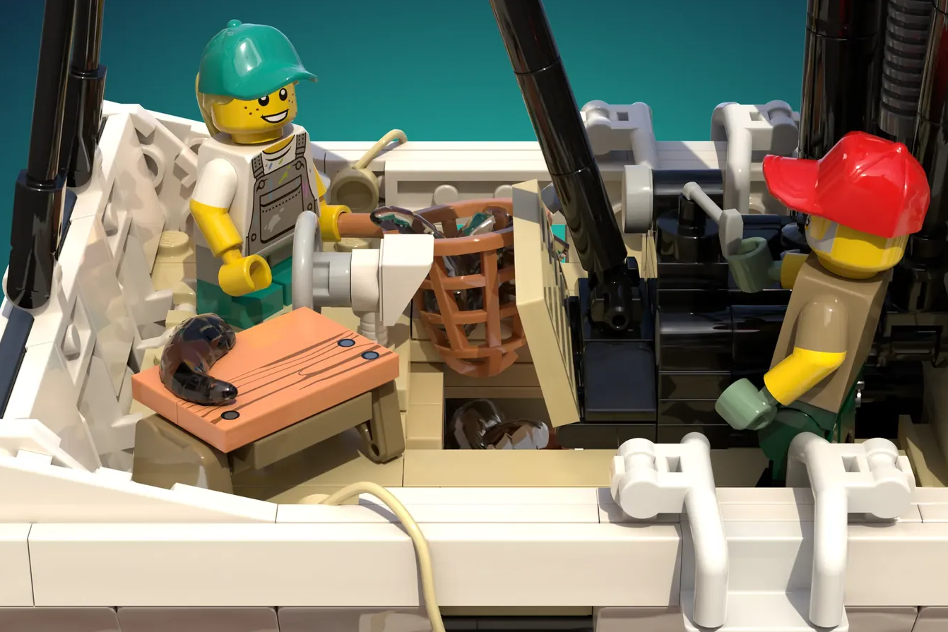 LEGO Ideas shrimp boat adwind 4