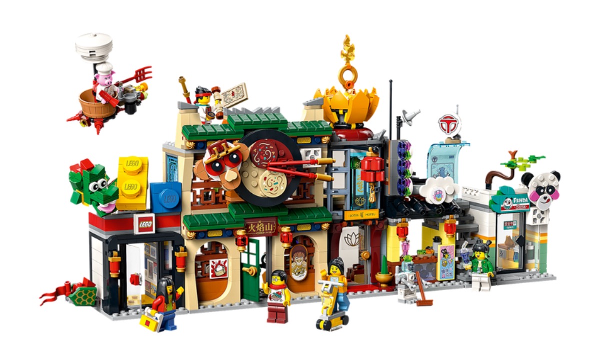 LEGO Monkie Kid 80036 The City of Lanterns reveals even more secrets