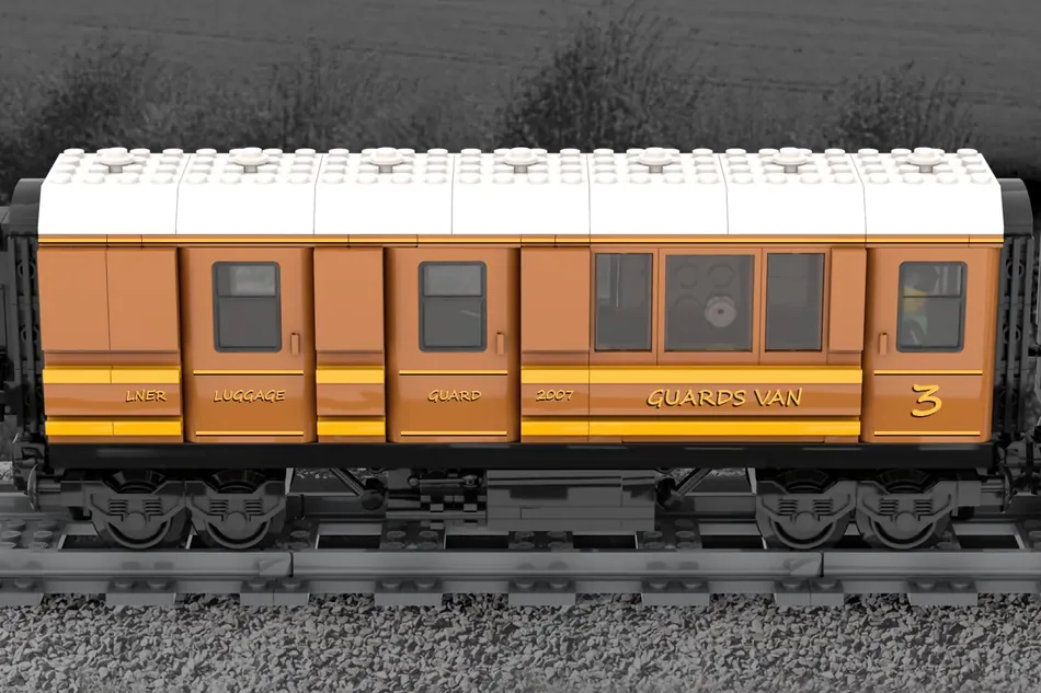 LEGO Ideas Flying Scotsman LNER Class A3 4472 4 6 2 Pacific Steam Locomotive 10