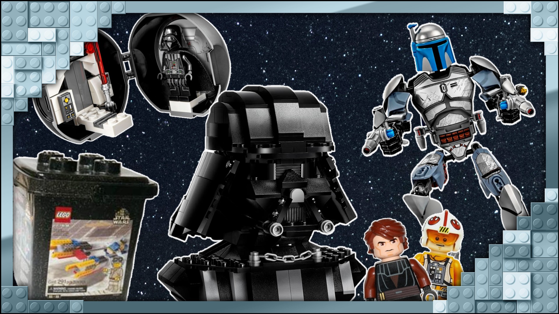 From buckets to busts: 25 years of LEGO Star Wars gimmicks