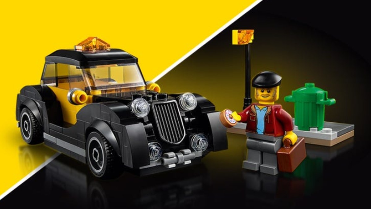 LEGO for Adults 40532 Vintage Taxi gift-with-purchase available now