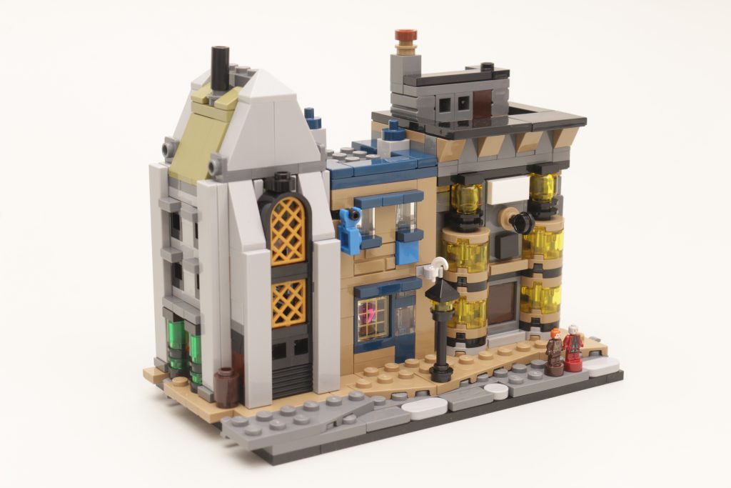 LEGO Harry Potter 76444 Diagon Alley Wizarding Shops review 103 1024x683