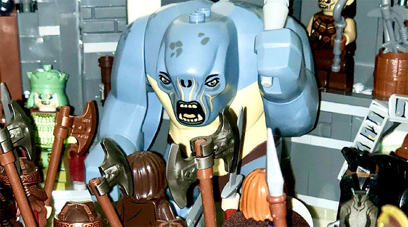Brick Pic of the Day: Tolkien tantrum