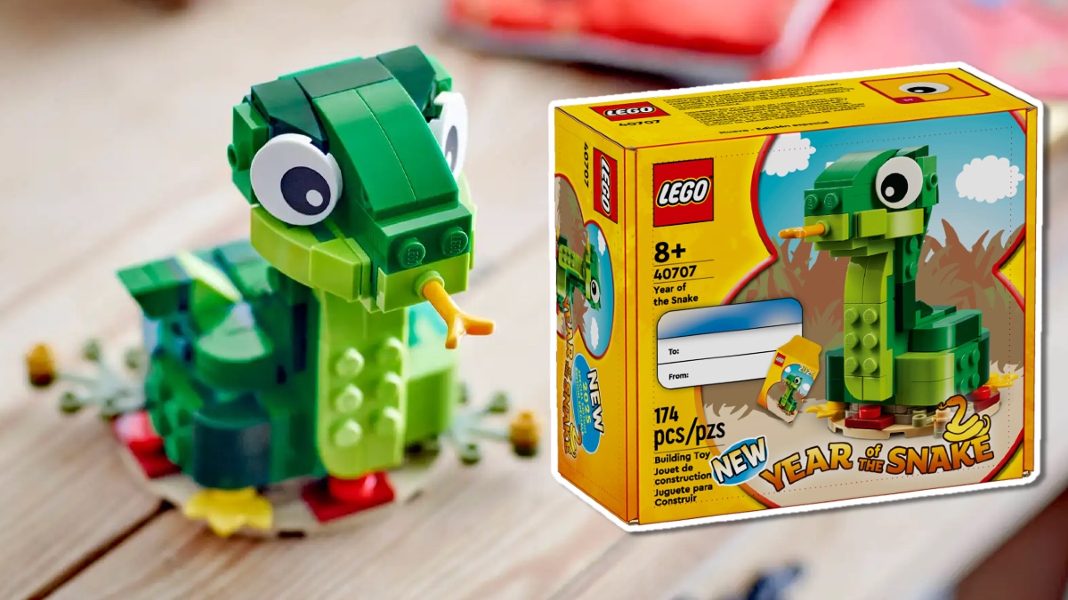 LEGO Lunar New Year 40707 Year of the Snake GWP available now