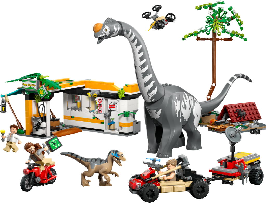 LEGO Jurassic World 76973 Raptor Titanosaurus Tracking Mission 3 1024x783