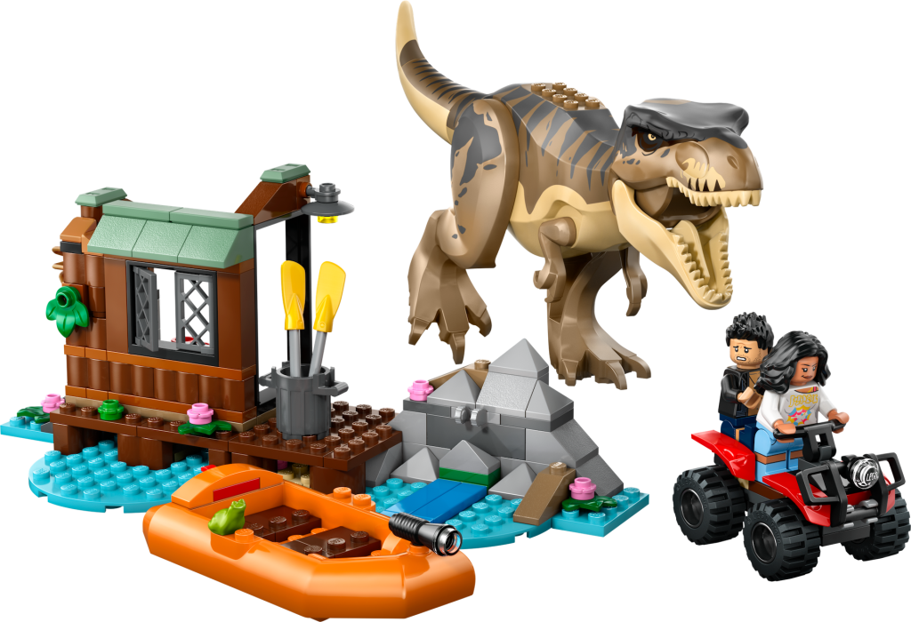 LEGO Jurassic World 76975 T. rex River Escape 3 1024x700