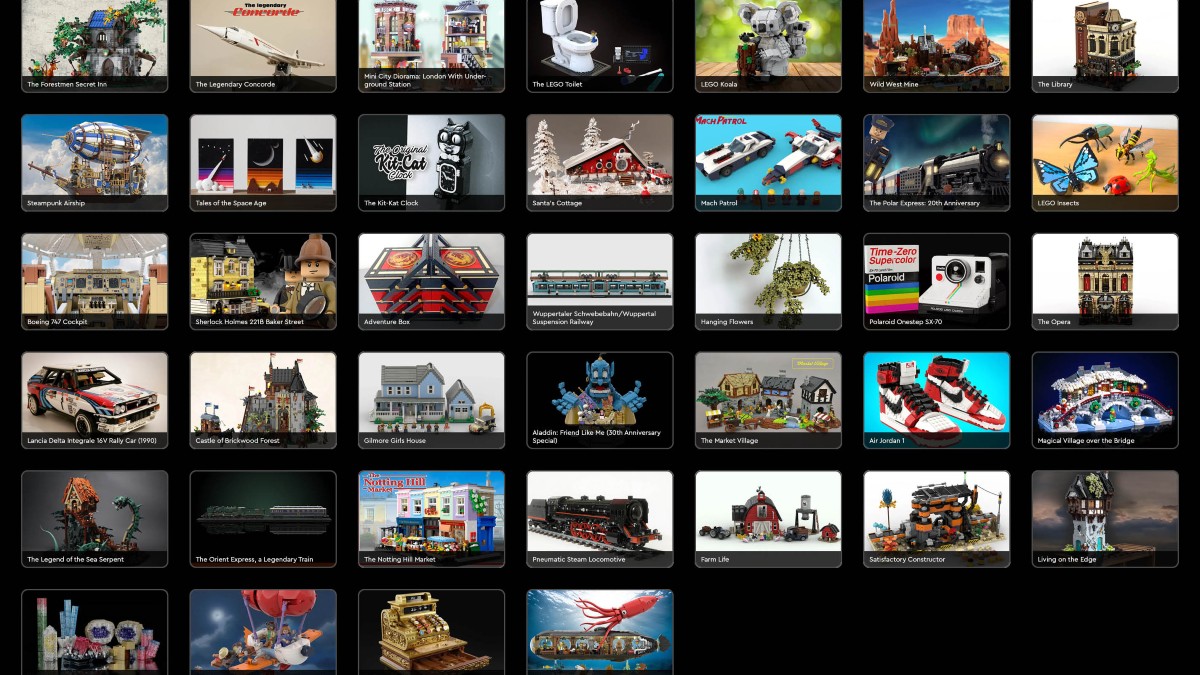 First 2022 LEGO Ideas review finishes with a whopping 39 projects