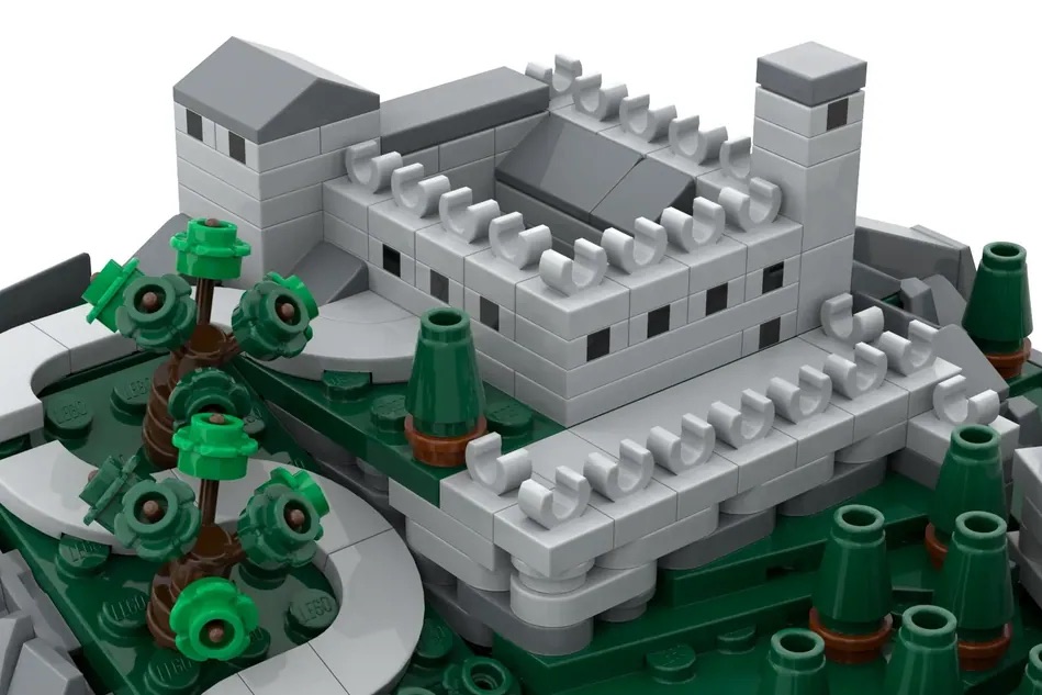 LEGO Ideas The Fortress of Bellinzona 6