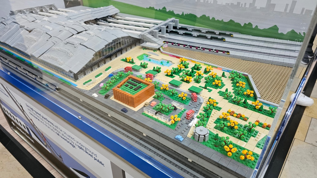 HS2 comes under fire for spending £20k on LEGO railway station