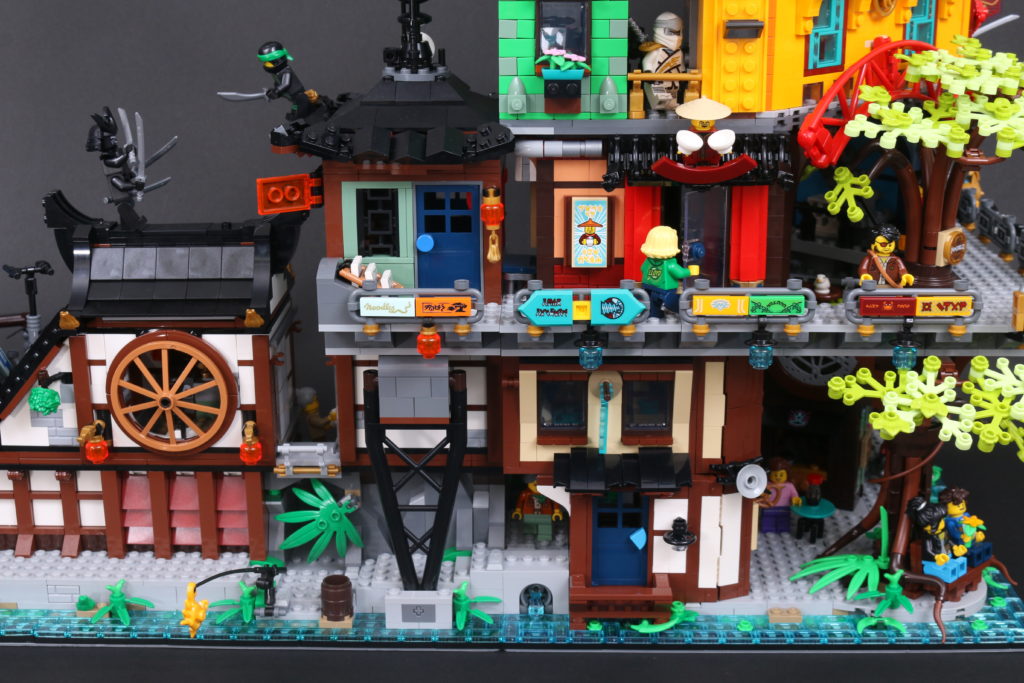 LEGO NINJAGO 71741 NINJAGO City Gardens review 112