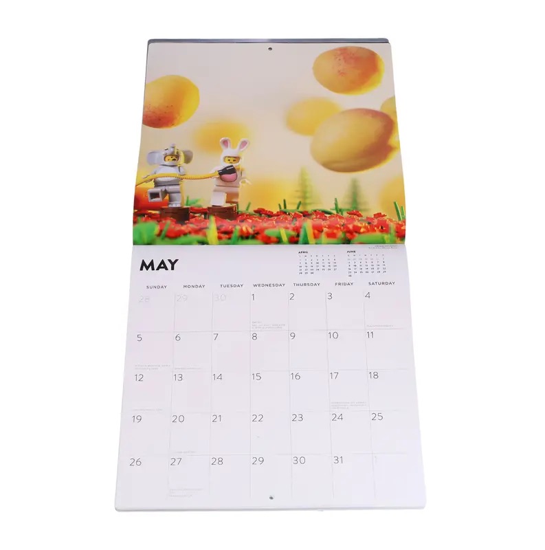 5008141 LEGO 2024 Wall Calendar Inside