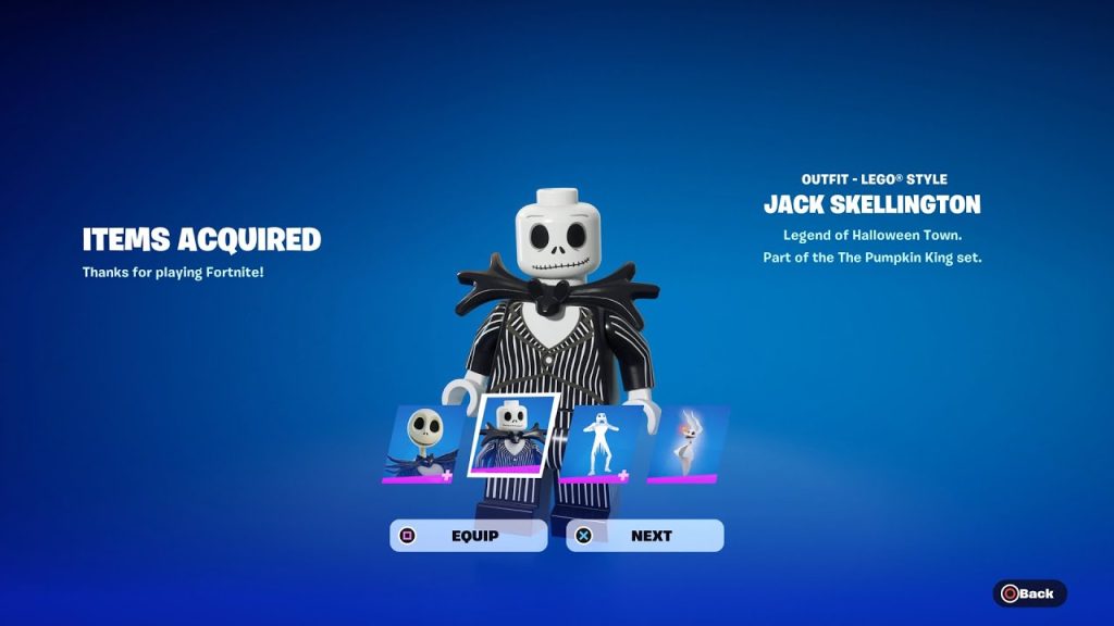 LEGO Fortnite Jack Skellington 1024x576