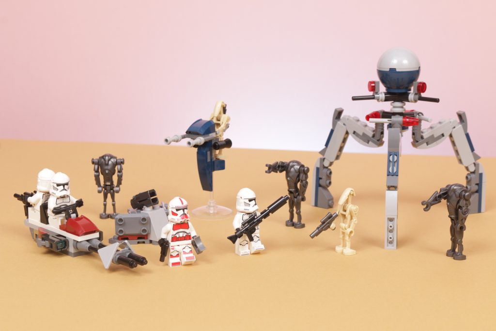 LEGO Star Wars 75372 Clone Trooper Battle Droid Battle Pack review 1 1024x683