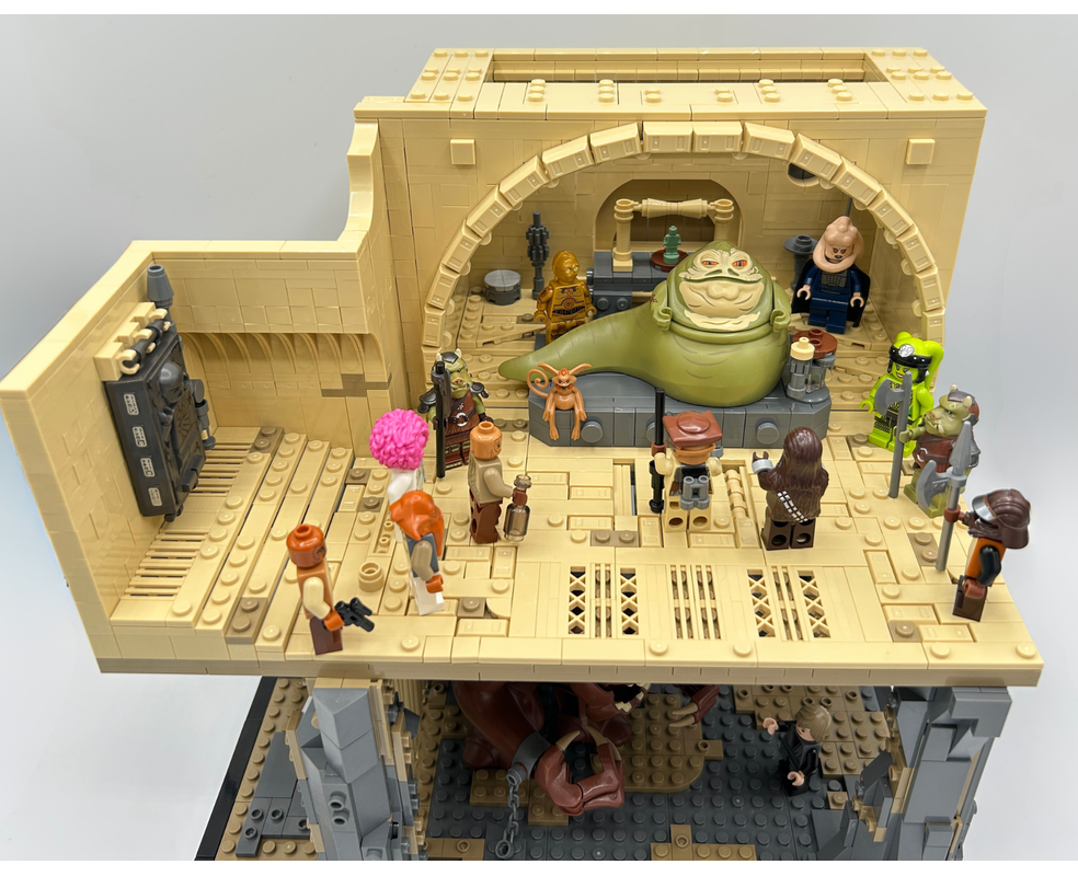 Rebrickable 21061 LEGO Jabbas Palace MOC 2