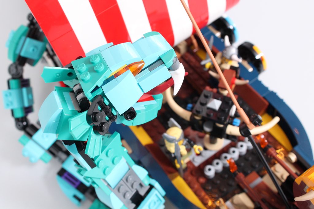 LEGO Creator 3 in 1 31132 Viking Ship and the Midgard Serpent reshoot 12 1024x683