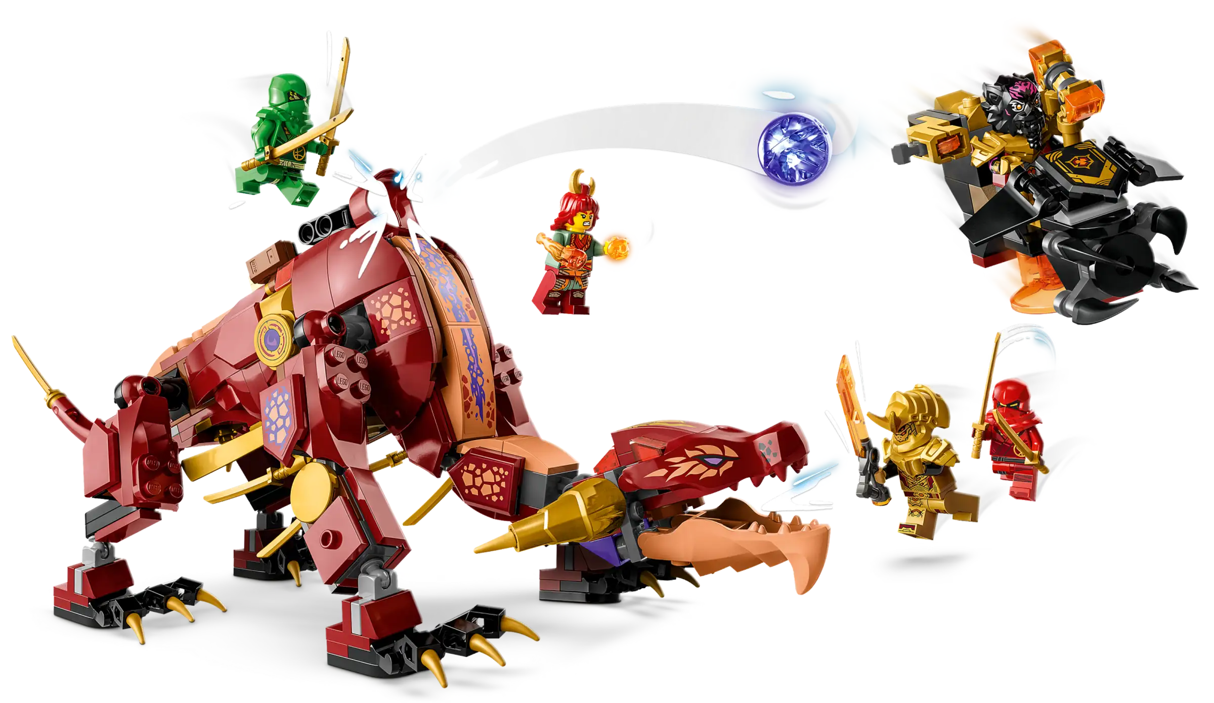 LEGO NINJAGO 71793 Heatwave Transforming Lava Dragon 4