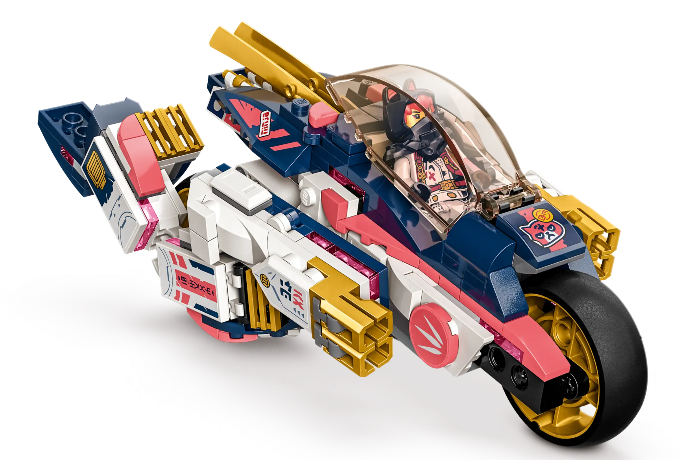 LEGO NINJAGO 71792 Soras Transforming Mech Bike Racer 6