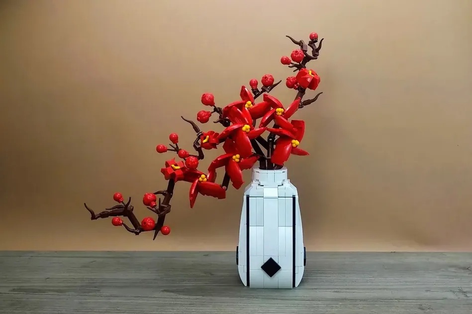 LEGO Ideas Cherry Blossom Ikegana 2